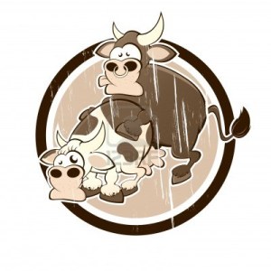13952323-vintage-krowa-i-byk-seks-w-znaczek